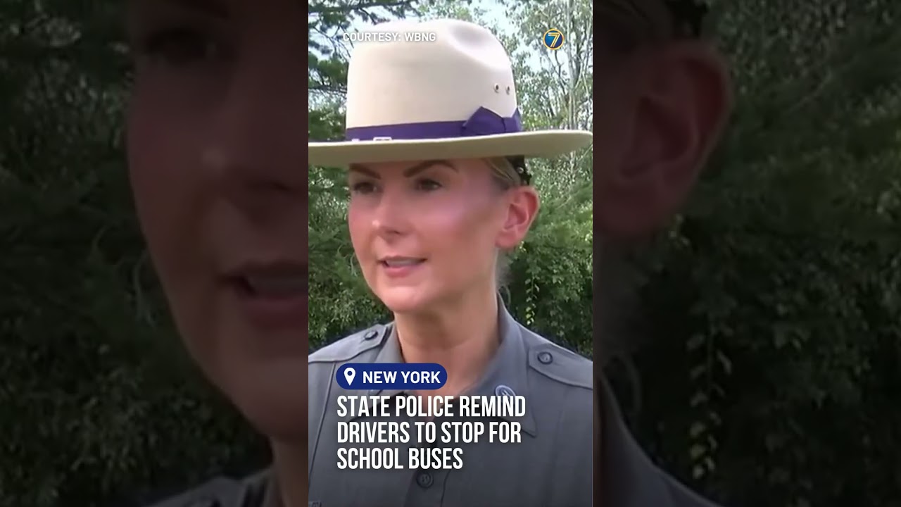 State Police remind New York drivers to stop for school buses