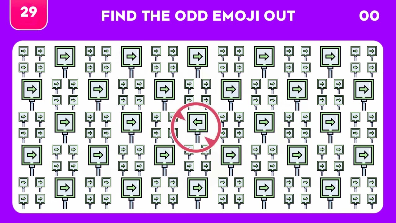 Find The Odd One Out | Emoji Quiz