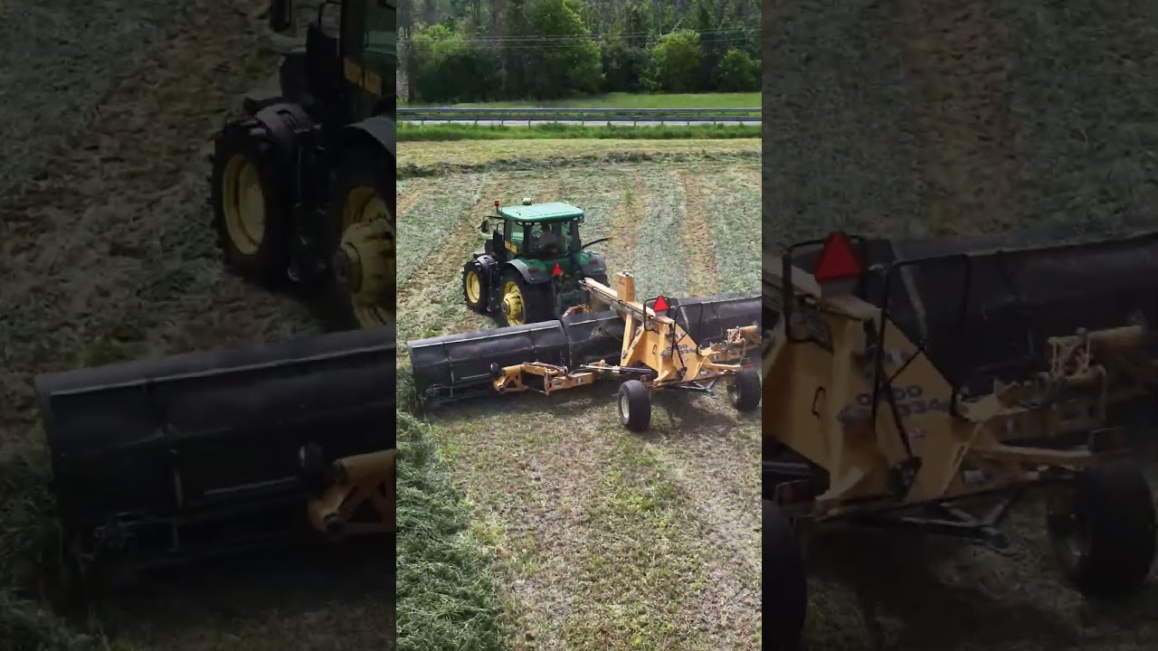 CANADIAN FARMER - YOUR DAILY DOSE OF FARMING - # 108 - JOHN DEERE  8R AND OXBO MERGER IN FIRST CUT
