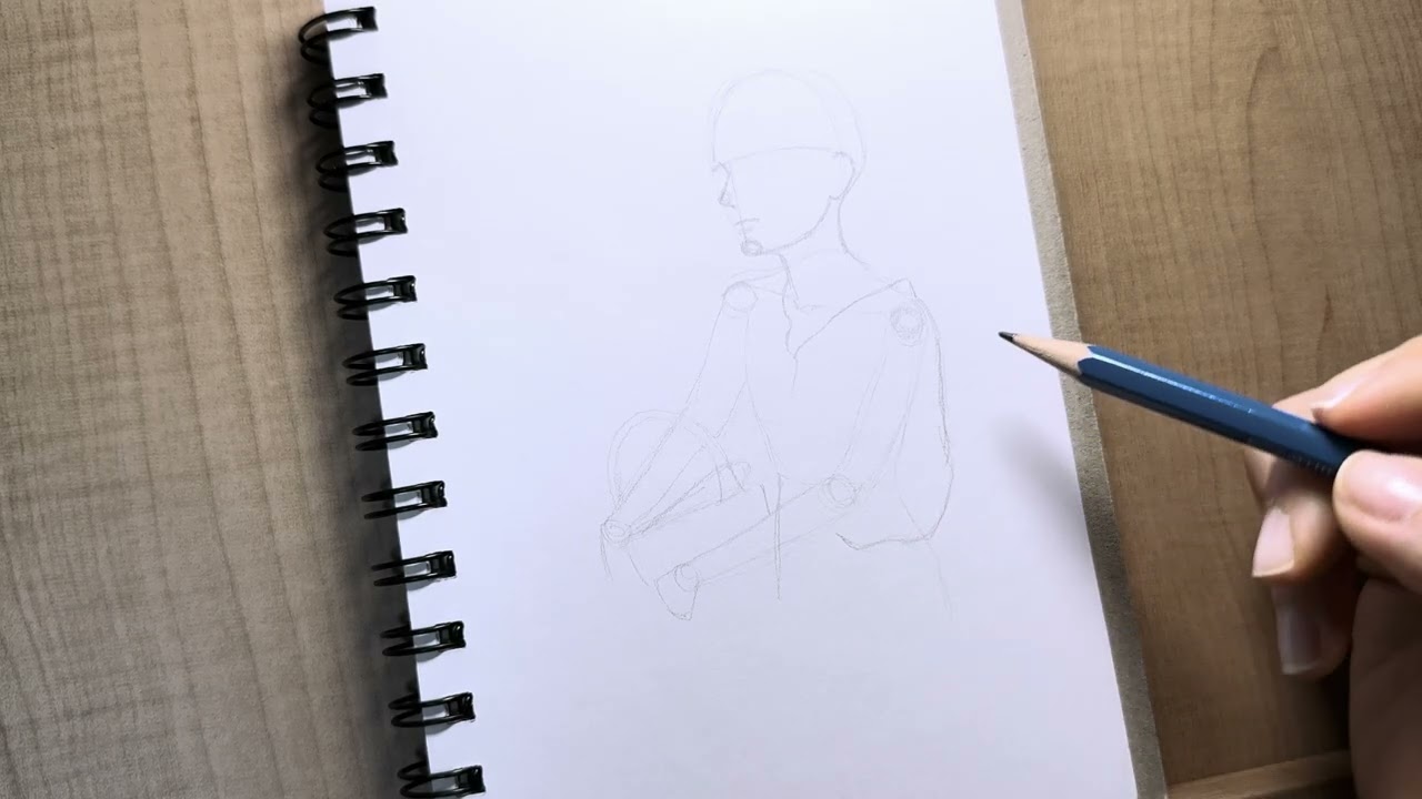[윤그림 ✏️매일 그림 연습] 195일 | Daily Drawing