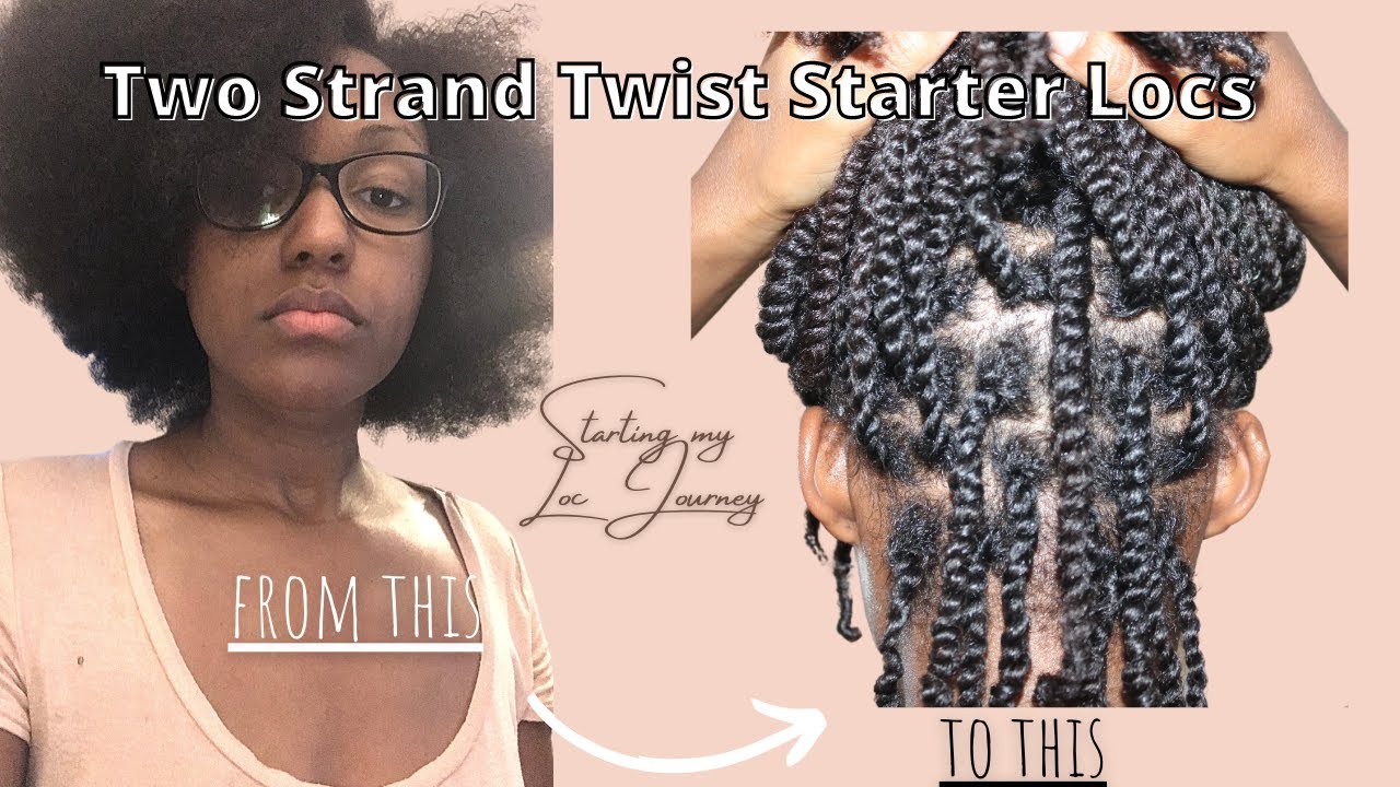 Starting my Loc Journey | Two Strand Twist Starter Locs | Talk Through, Pictures, and Close Up
