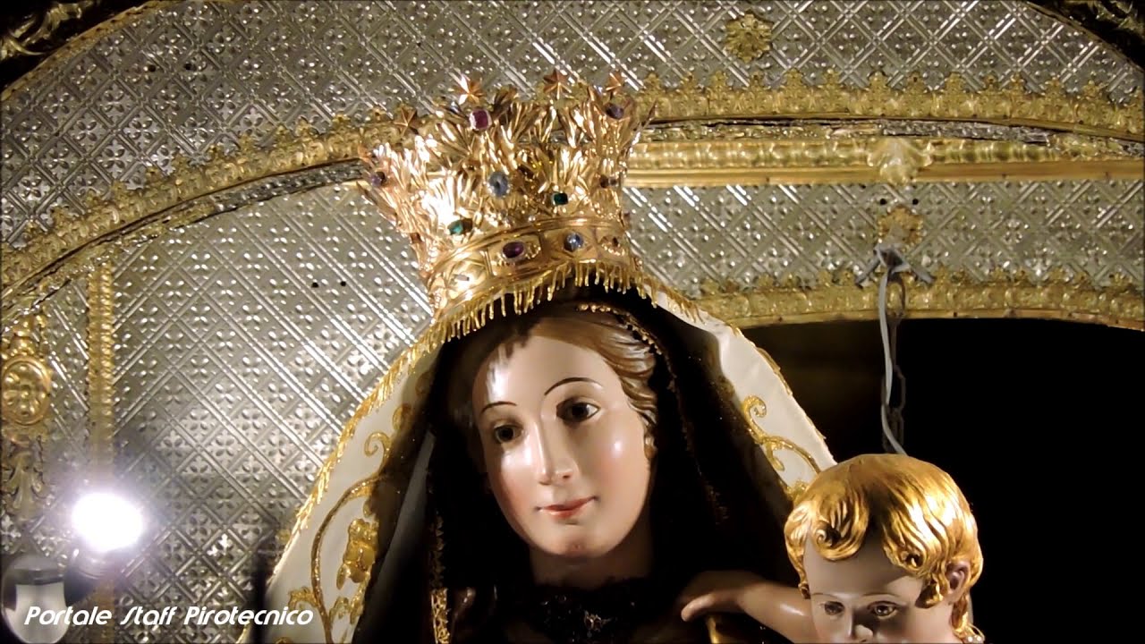 Aci San Filippo 14 Agosto 2019 Uscita Madonna della Catena dalla Basilica Ditta ALESSANDRO SPINA