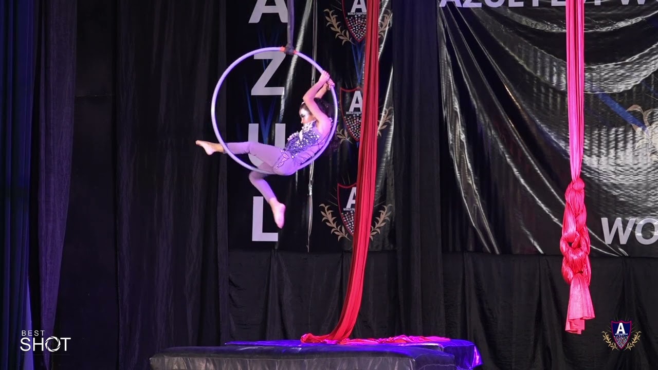 Azul Fest World Championship - Finales Mundiales de Artes Aereas - Macarena Martin #aerialhoop