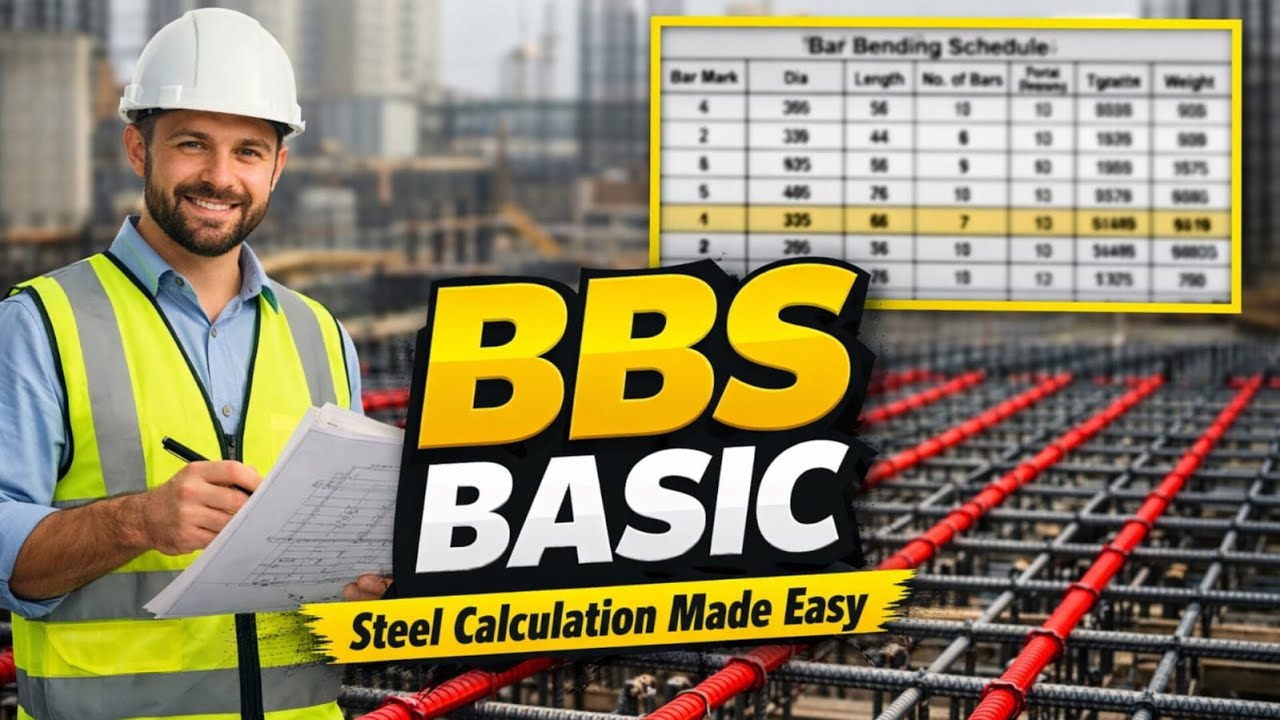 BBS BASIC | Steel Calculation Made Easy | Beginner to Site Level 