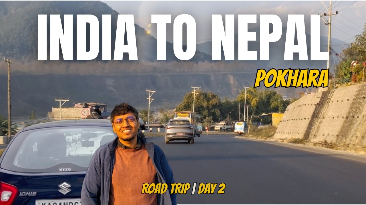 India to Nepal Road Trip | Pokhara in Maruti Suzuki Ignis! 🇳🇵 | UPI Works in Nepal?