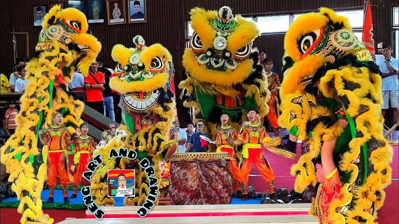 OE多大杯传统南狮争霸赛 - 霹雳怡保谢明弘德龙狮体育会 Traditional Southern Lion Dance Championship
