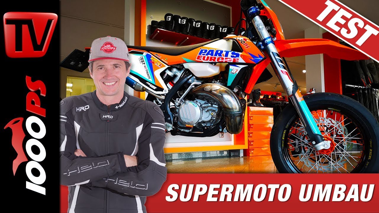 KTM 2-Takt Supermoto am Prüfstand - Wie viel Leistung?