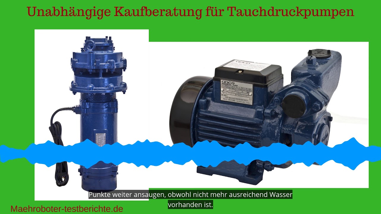 Tauchdruckpumpe Test 2020 - die besten 5 Tauchdruckpumpen im Vergleich [NEU]