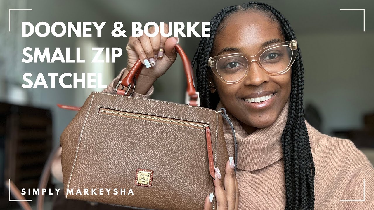DOONEY & BOURKE Small Zip Satchel | Budget friendly designer under $150