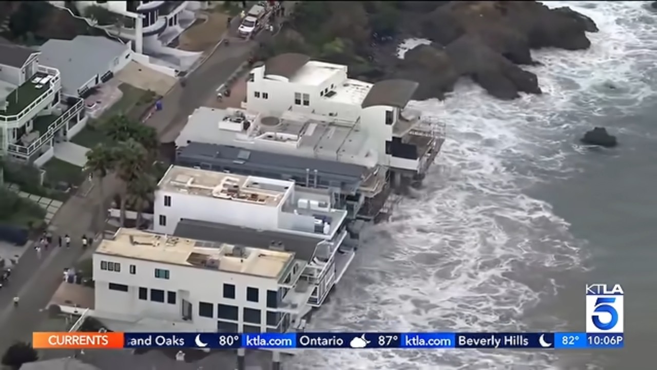 Storm damage forces evacuations up and down SoCal coastline