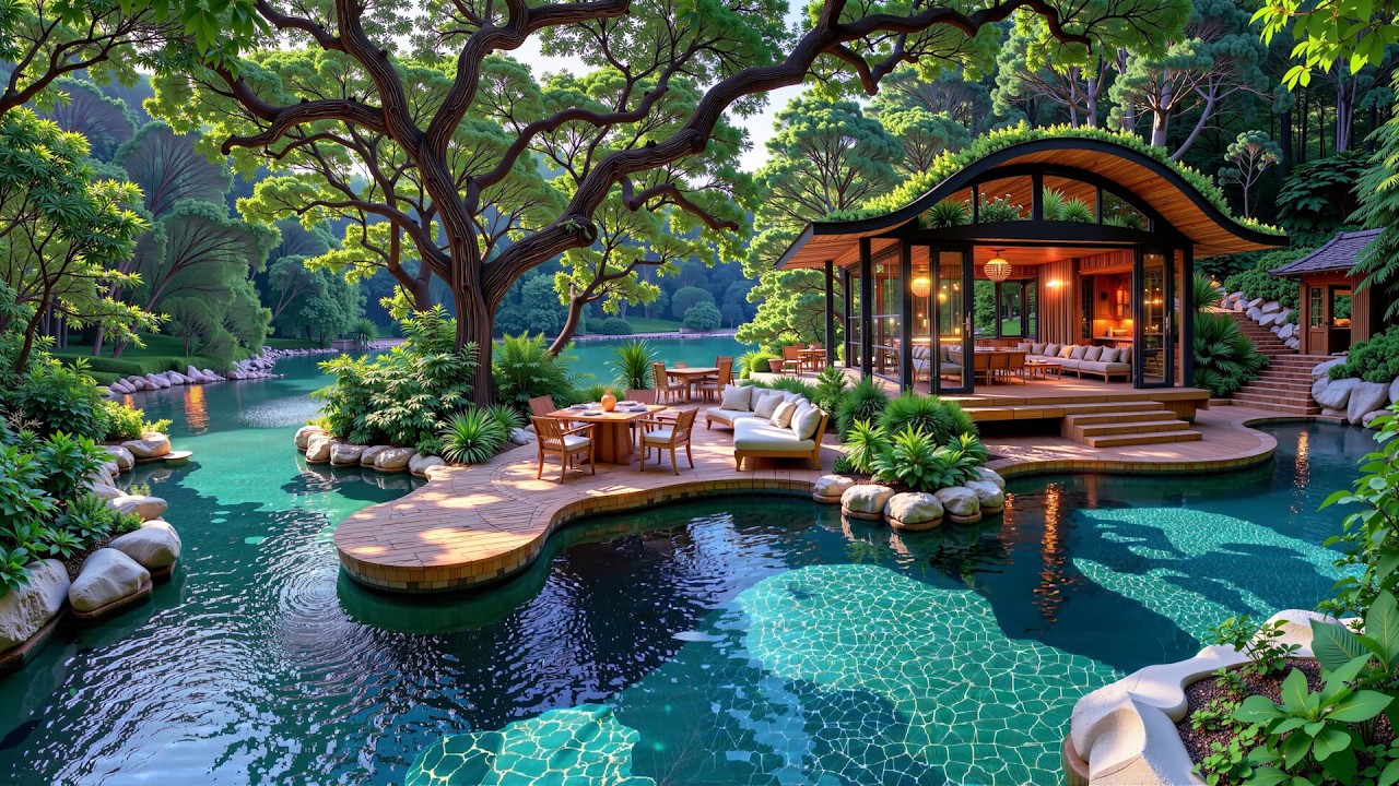 March Jazz In Hidden Riverside🌿Smooth Morning Jazz & Peaceful Nature Ambience For Refresh Your Soul