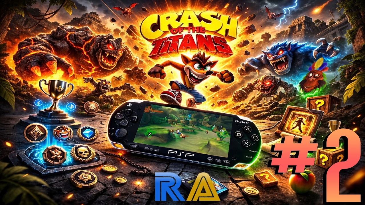 Прохождение Crash of the Titans на ачивки [PSP] #2