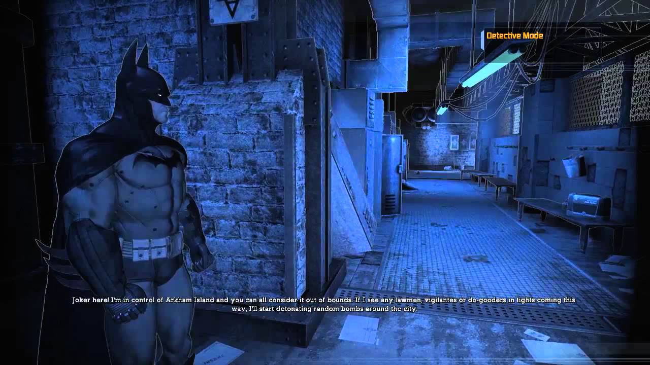 Batman: Arkham Asylum [HD] #7 ENGLISH - Escape from the intensive treatment to island surface!