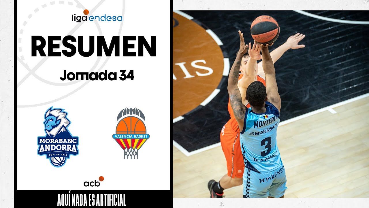 MoraBanc Andorra - Valencia Basket (99-71) RESUMEN | Liga Endesa 2023-24
