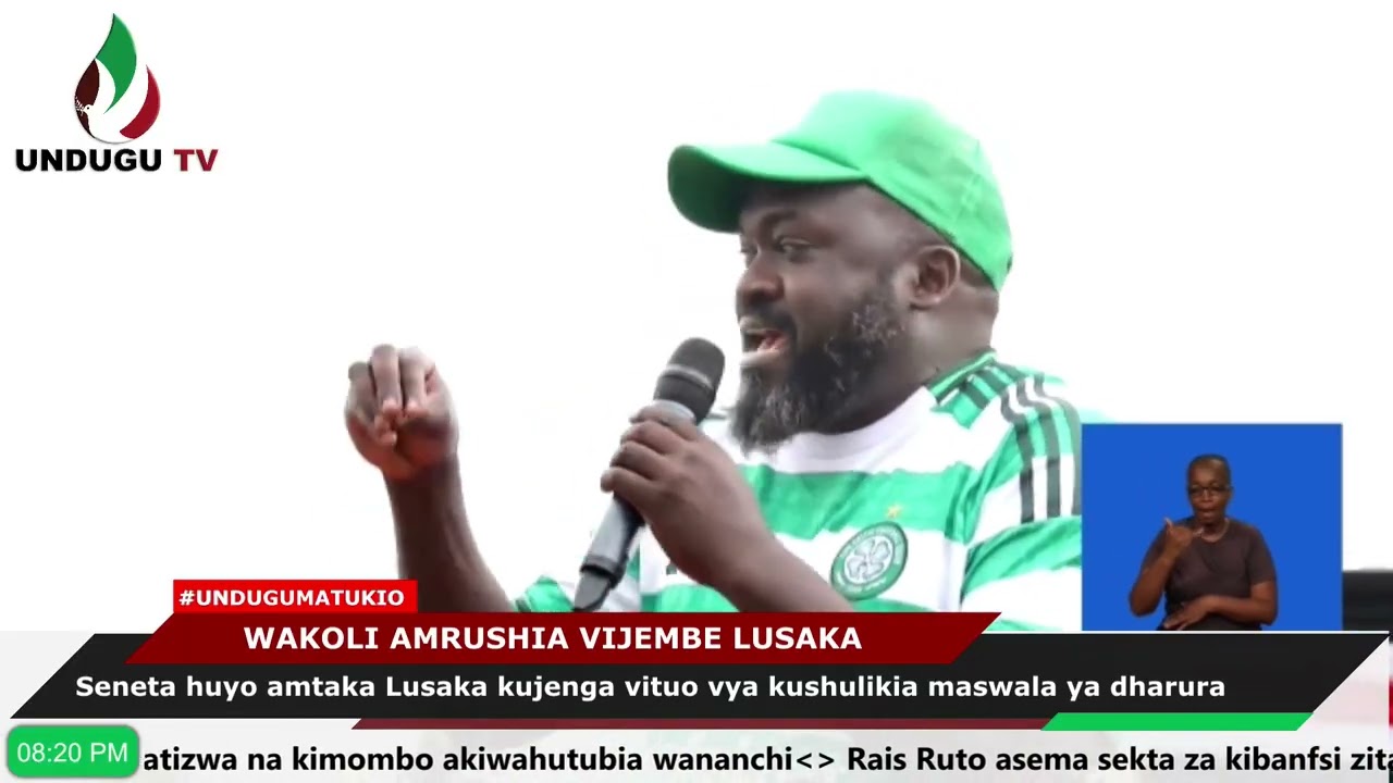 Seneta huyo amtaka Lusaka kujenga vituo vya kushulikia maswala ya dharura