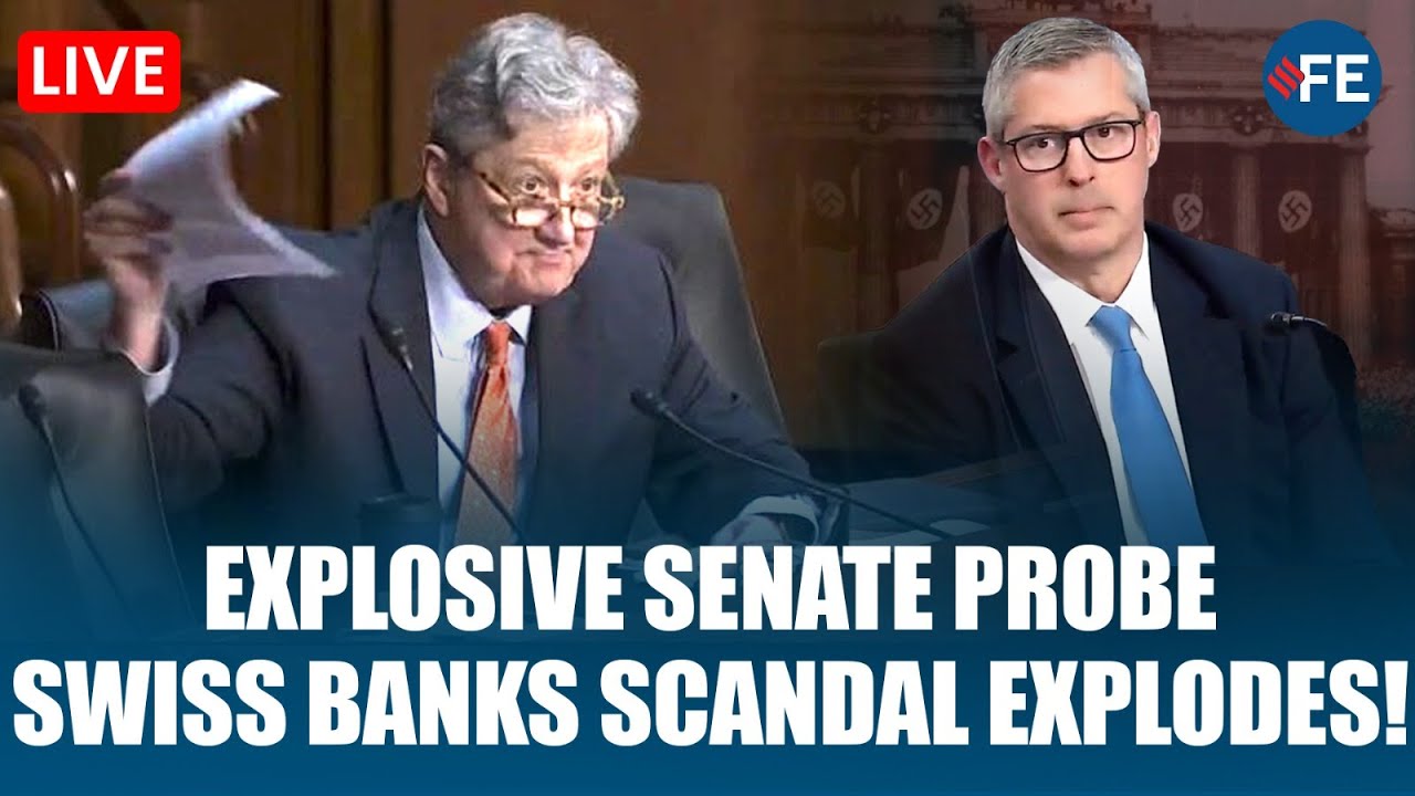 LIVE: John Kennedy Grills UBS Chief on Nazi-Era Banking Links | Explosive US Senate Hearing Drama