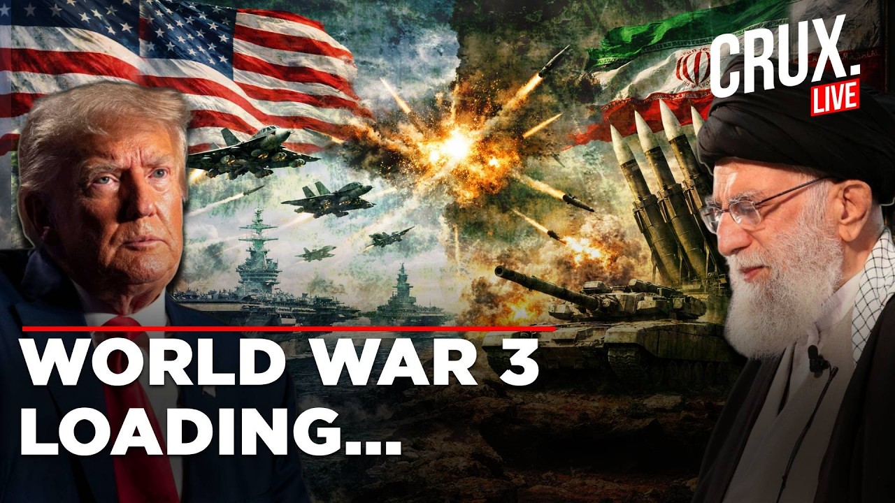US Iran War Live | Trump To Strike Tehran TODAY? | World War 3 Starting | Khamenei | Nuclear Sites