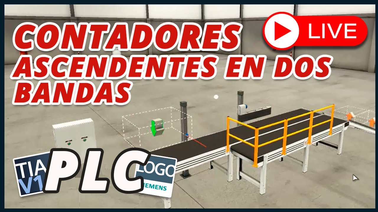 CONTADORES ASCENDENTES EN SISTEMA SEPARADOR EN DOS BANDAS TRANSPORTADORAS