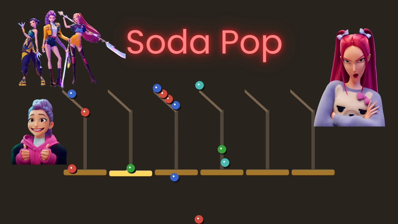 Soda Pop - KPop Demon Hunters Satisfying Music ! #sodapop  #kpopdemonhunters
