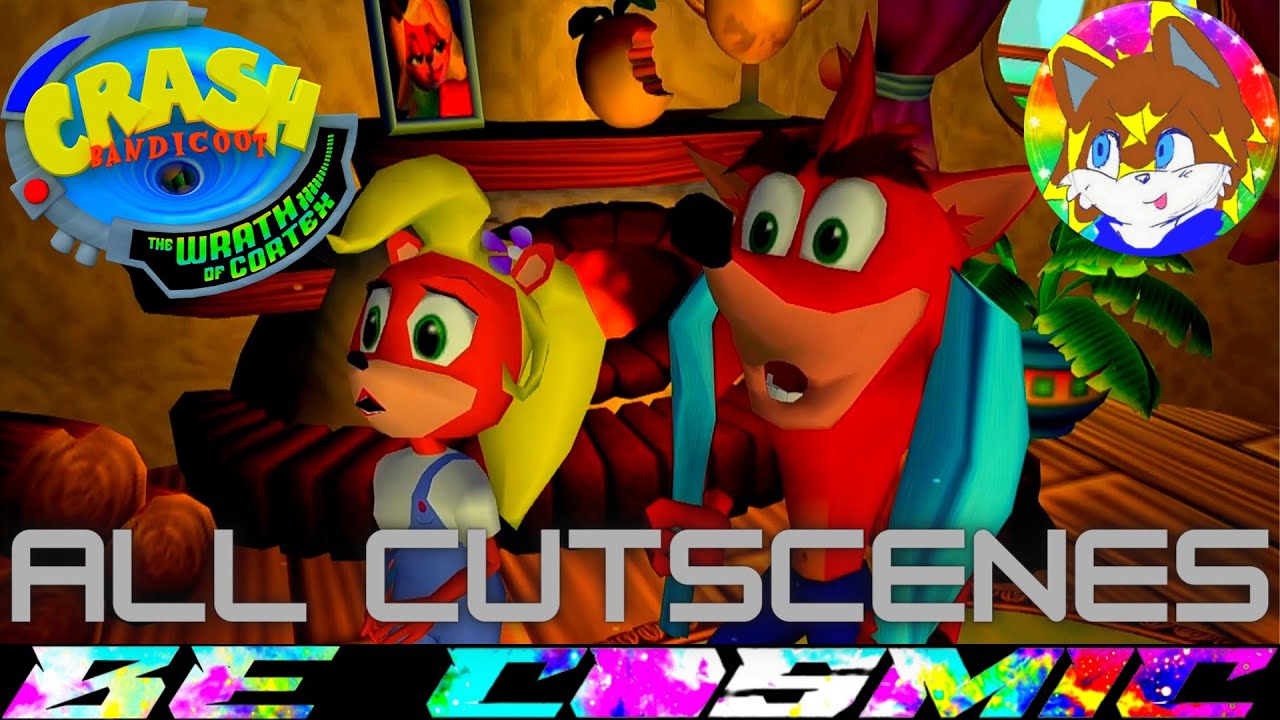 🌈Crash Bandicoot: The Wrath Of Cortex (All Cutscenes)🌈