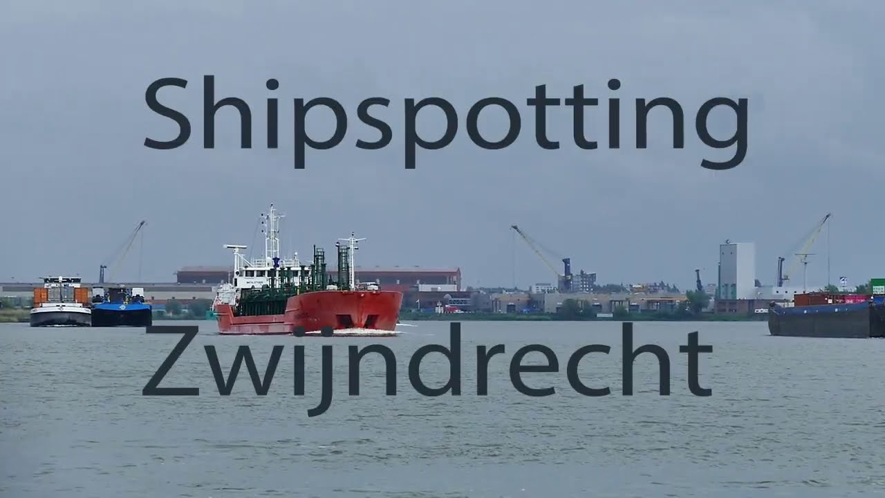 Chemical Tanker COPERNICUS outbound on the river Oude Maas