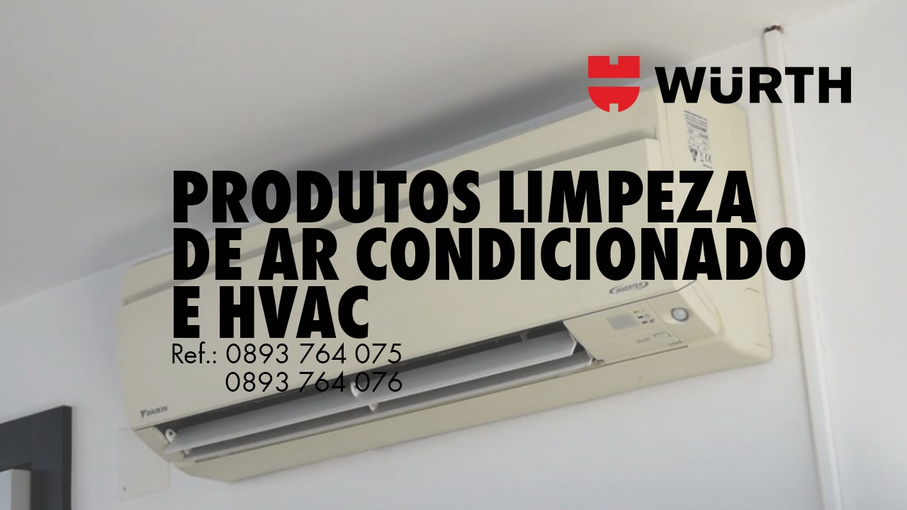 Würth - Produtos de Limpeza de Ar Condicionado e HVAC