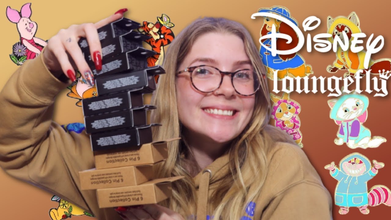 Disney Loungefly MYSTERY PIN UNBOXING!! | Raincoat Set, Pooh Springtime Set, & Storybook Set!
