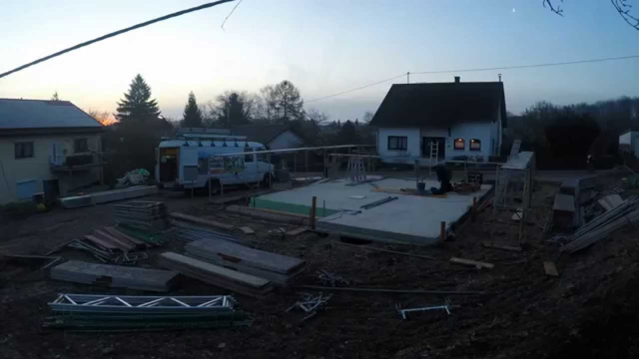 Massa Hausbau Zeitraffer - Laura & Robert - Frühlingswunder