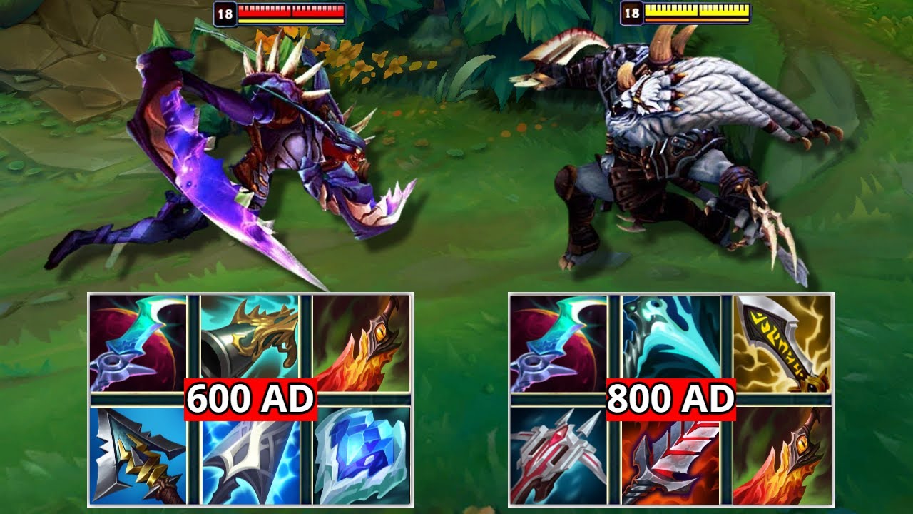 RENGAR vs KHA'ZIX FULL BUILD FIGHTS  & Best Moments!