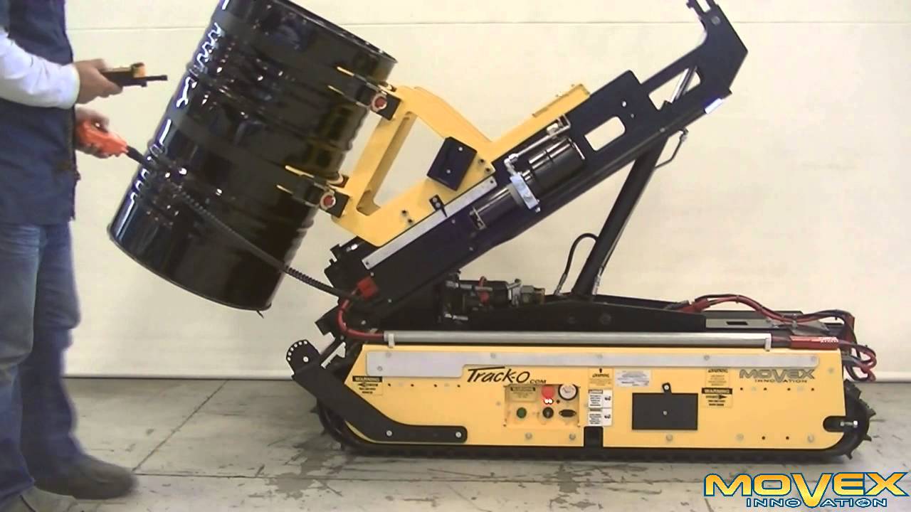 Track-O Drum Loading Device - Appareil de chargement de barils