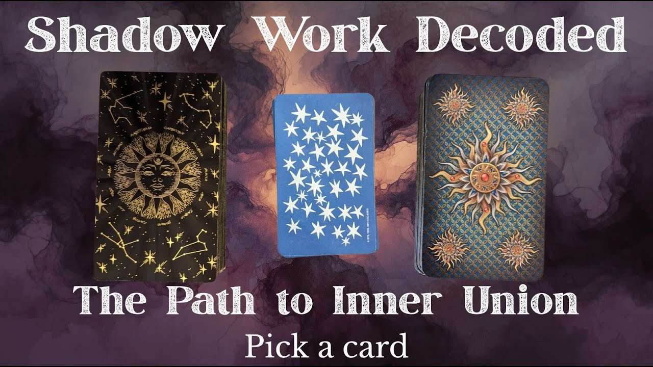 SHADOW WORK DECODED: FINDING INNER UNION 🌙  PICK A CARD READING 🌙  TIMELESS TAROT MESSAGE 🌙
