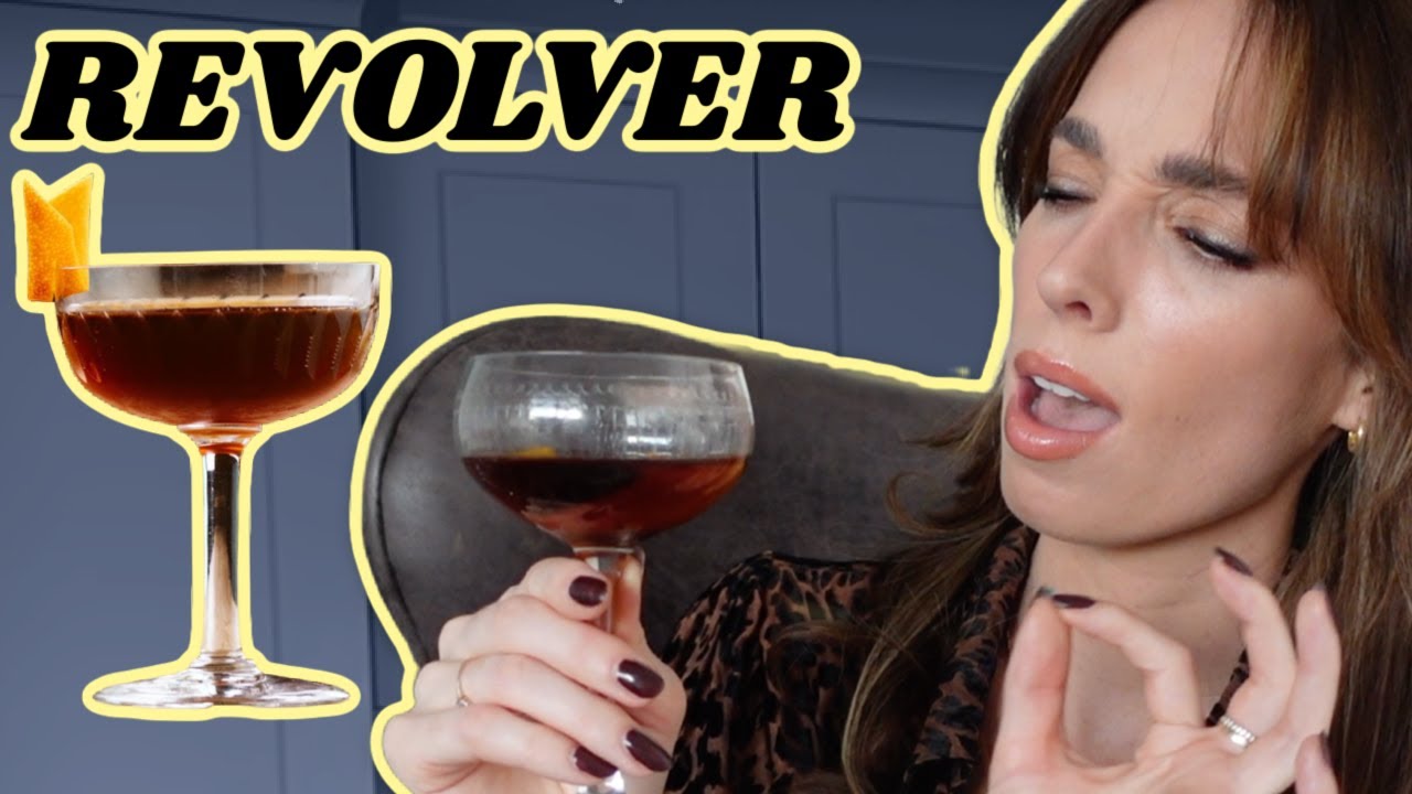 WHISKEY FAN MAKES A REVOLVER FOR THE FIRST TIME / Irish Girl makes Cocktails | Ciara O Doherty