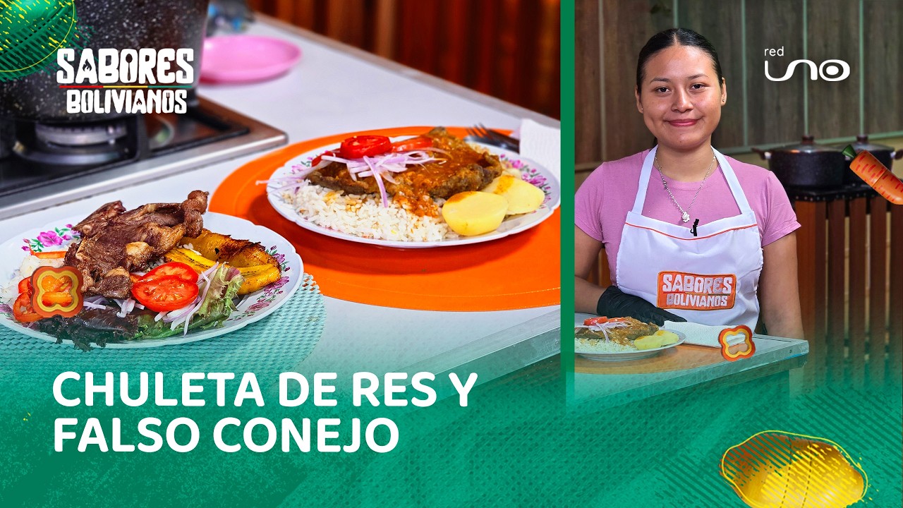 Sigue el paso a paso para preparar una Chuleta de res y Falso conejo