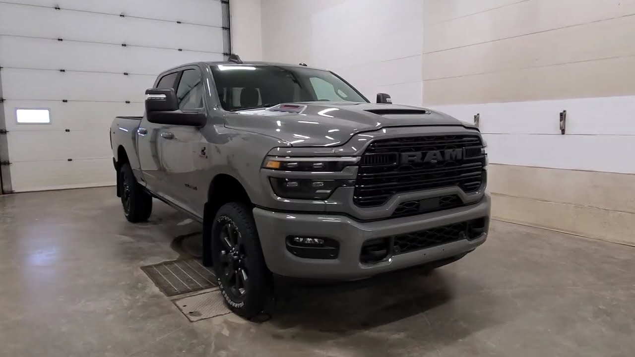 2026 Ram 3500 Laramie Crew Cab - Ceramic Grey - Stock 2026