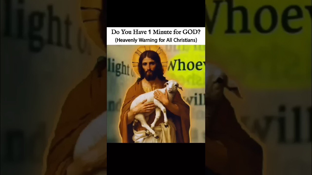 Heavenly Warning for All Christians #god #jesus #bible #christian