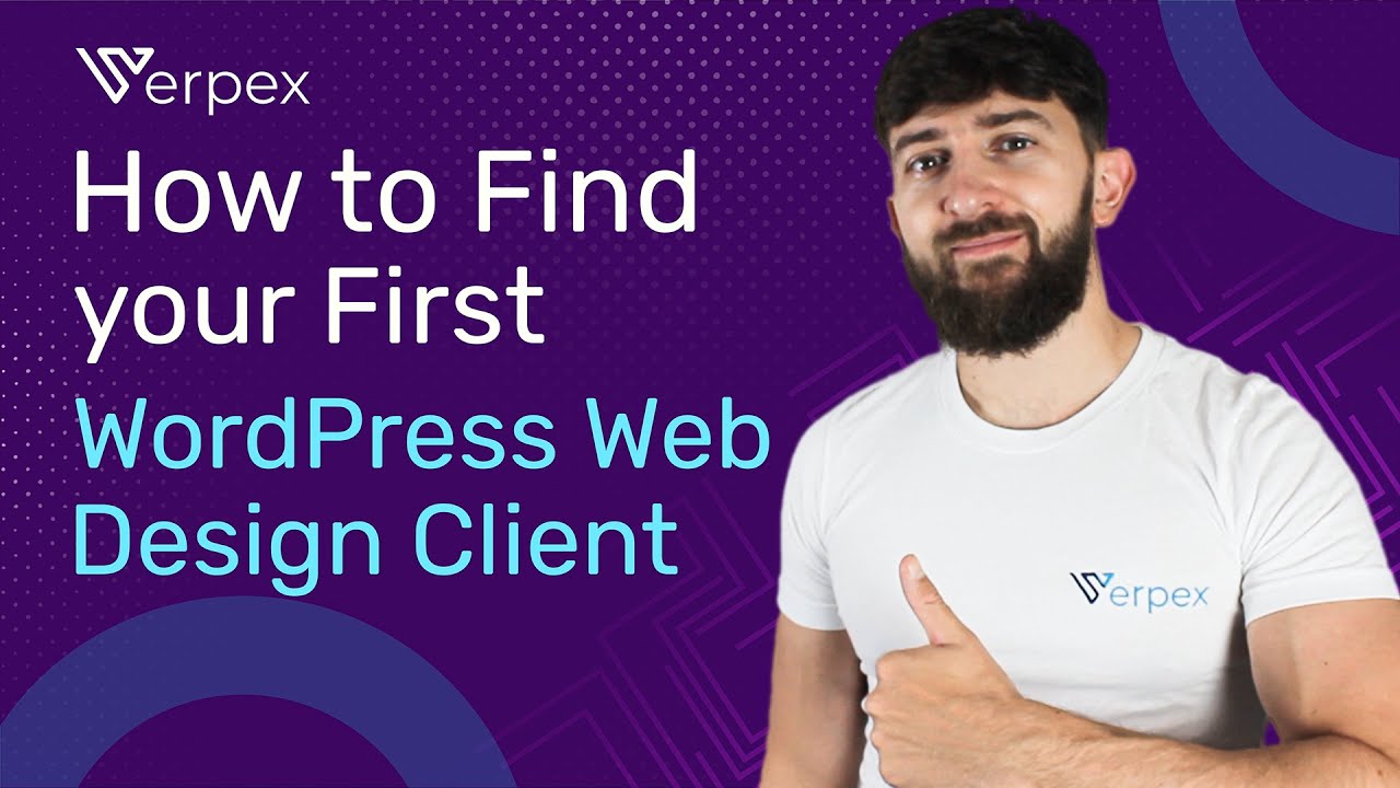 How to Find your First WordPress Web Design Client