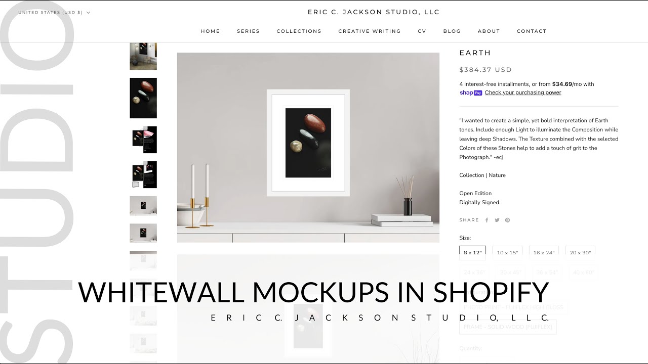 Pros & Cons: WhiteWall App Mockup Images in Shopify