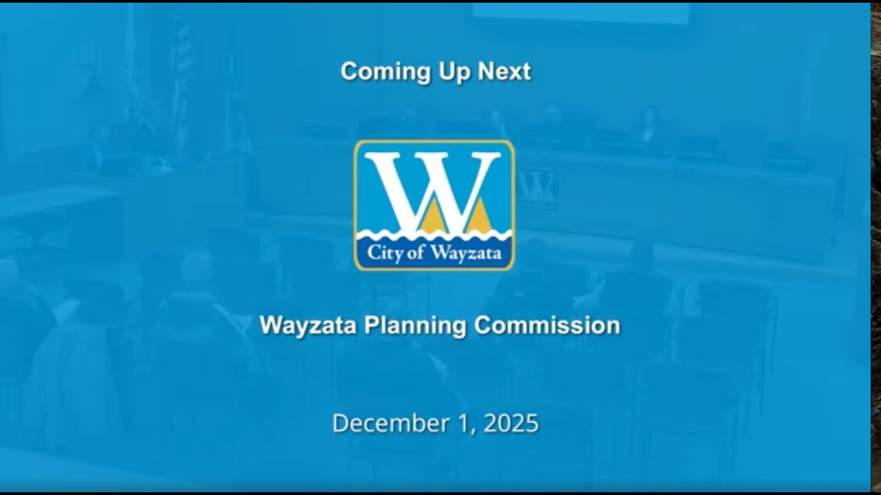 Wayzata Planning Commission - December 1, 2025