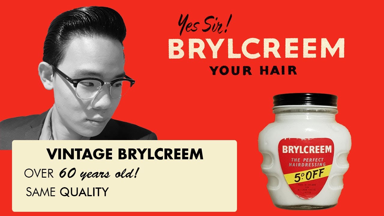 Testing a REAL Vintage Hair Product | Brylcreem From The 50s