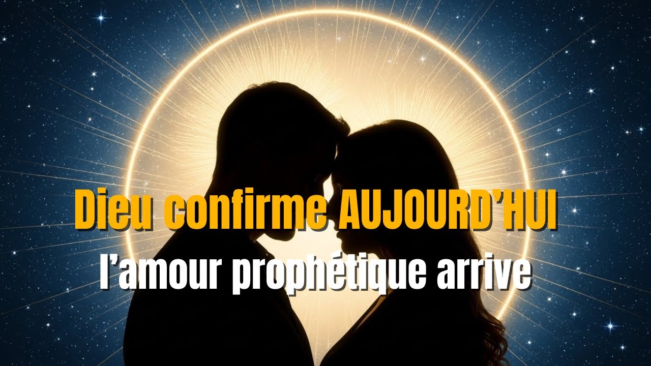 Dieu confirme AUJOURD’HUI : vous êtes tous les deux en train de prier l’un pour l’autre