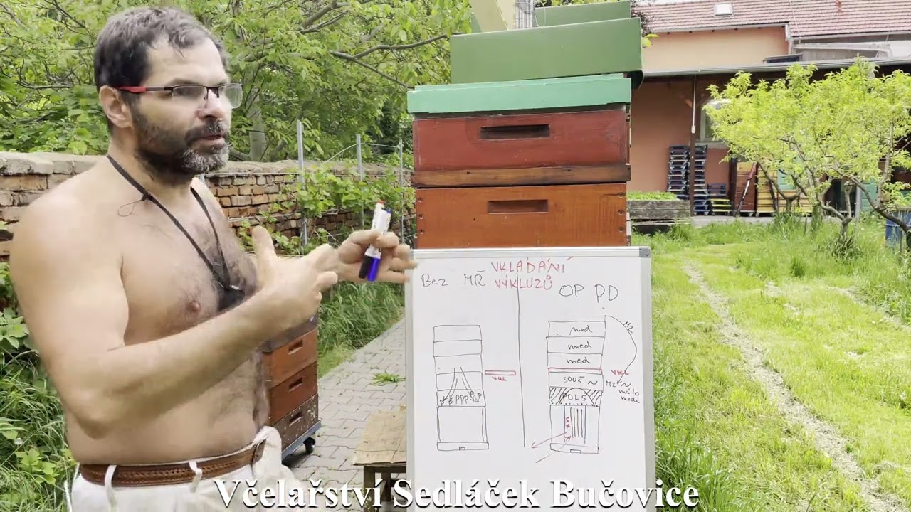 80/22 Vytáčení - odvčelování pomocí výkluzů a jak u OP PD a bez mřížky