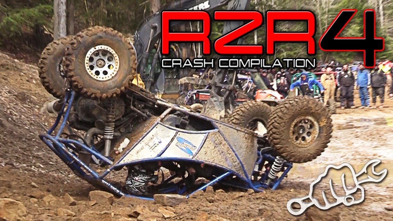 RZR CRASH COMPILATION 4