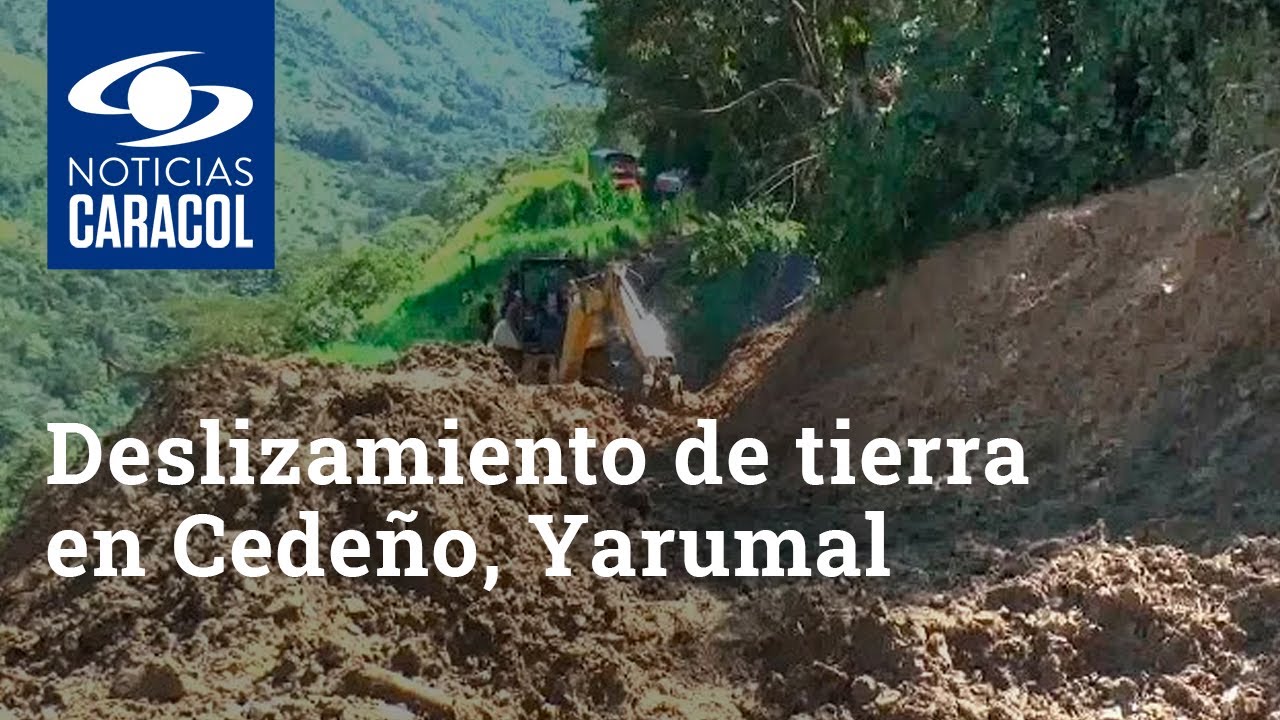 Deslizamiento de tierra tiene al borde del desabastecimiento a Cedeño, corregimiento de Yarumal