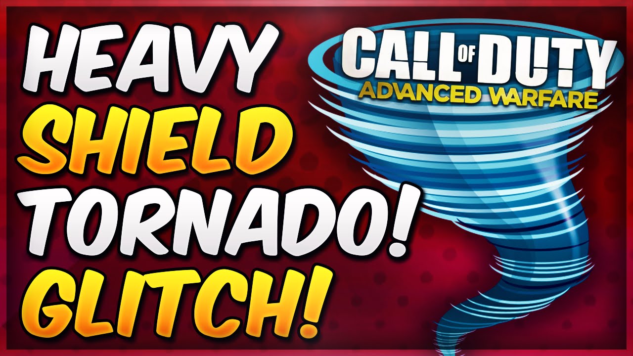 COD Advanced Warfare Heavy Shield Tornado Animation Glitch & 3 Shields Glitch! (AW Funny Glitches)