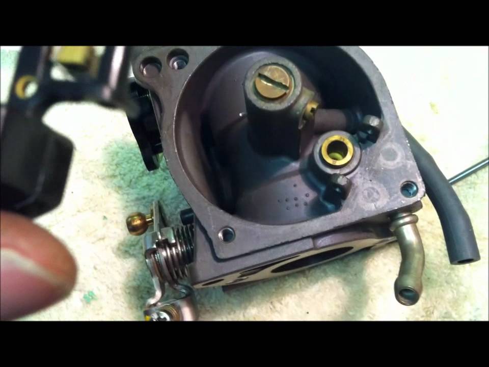 How to clean carbs on a Honda 4 stroke boat motor