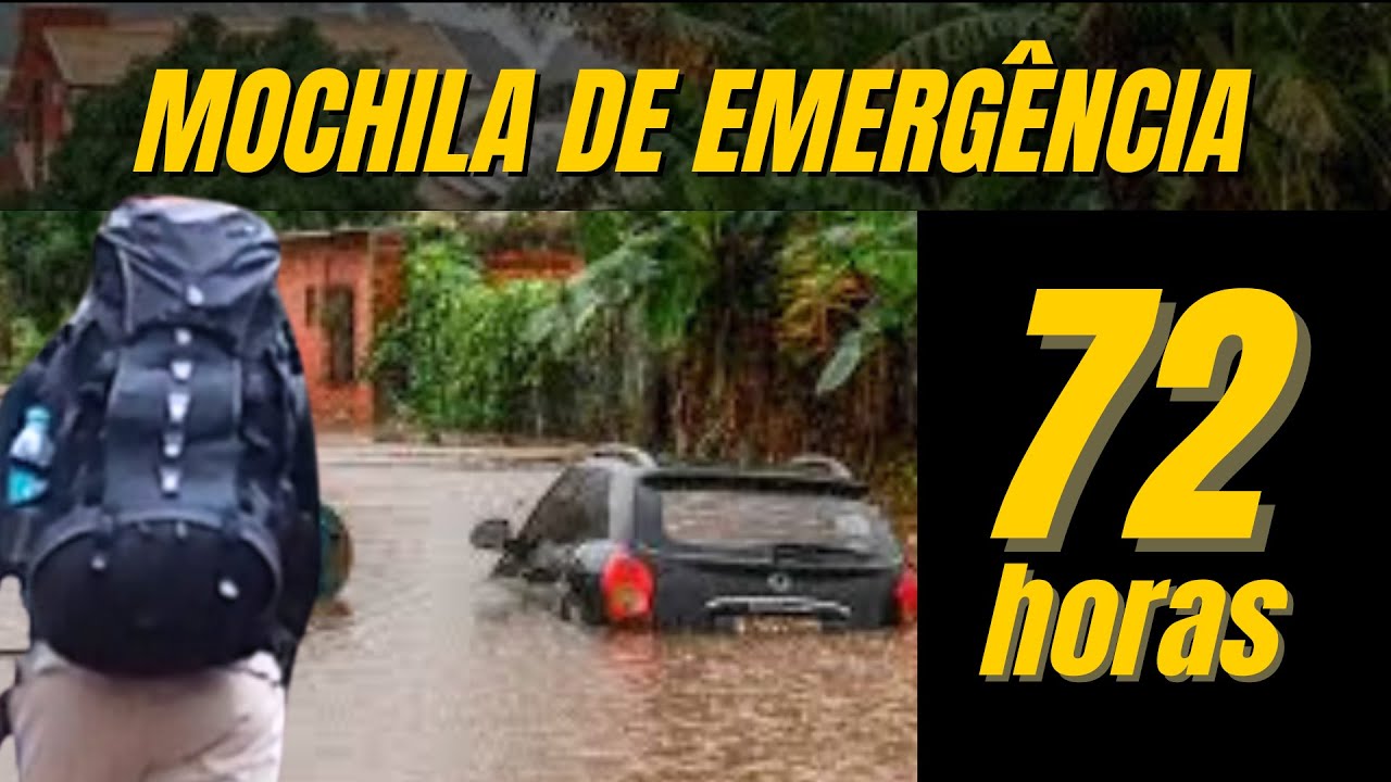 O que levar na Mochila de Emergência para 72 horas | BOB | Mochila de Evasão