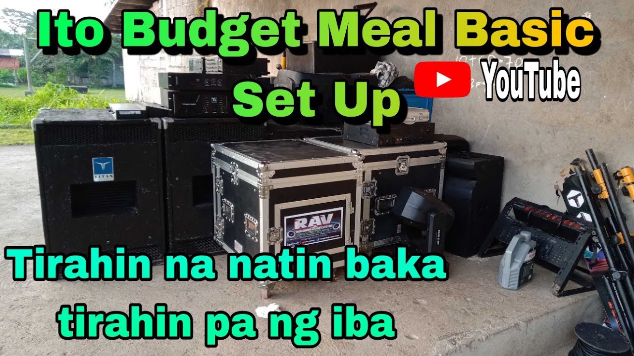 Budget Meal Basic Disco Dance Party Set-up @play_ground