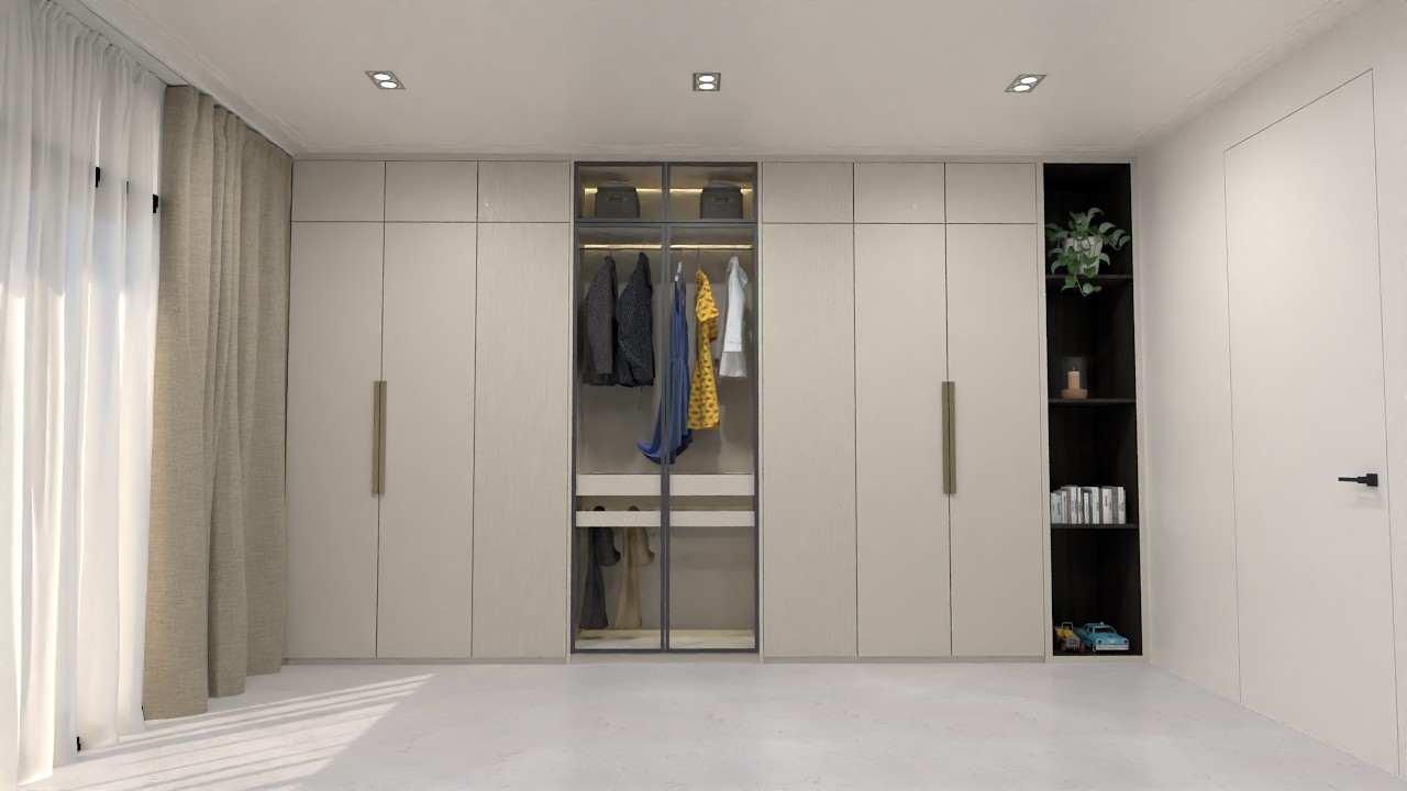 How To Model A Wardrobe - SketchUp