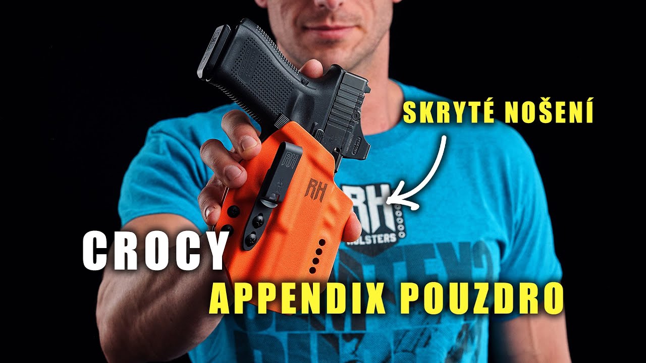 CROCY - appendix vnitřní kydexové pouzdro RH Holsters | skryté nošení pistole