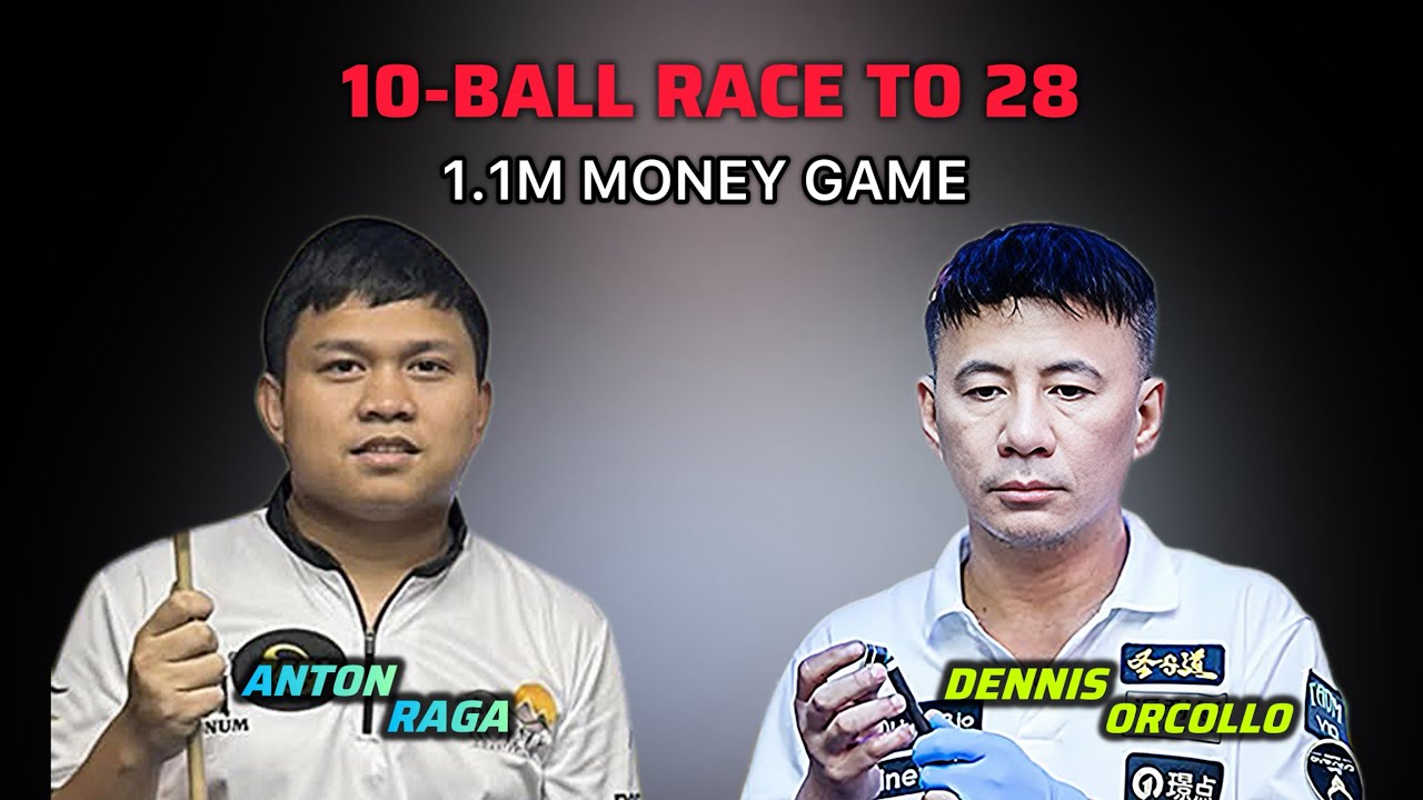 Balikatan 1.1M | Anton Raga 🆚 Dennis Orcollo | 10-Ball Race to 28 Parehas 